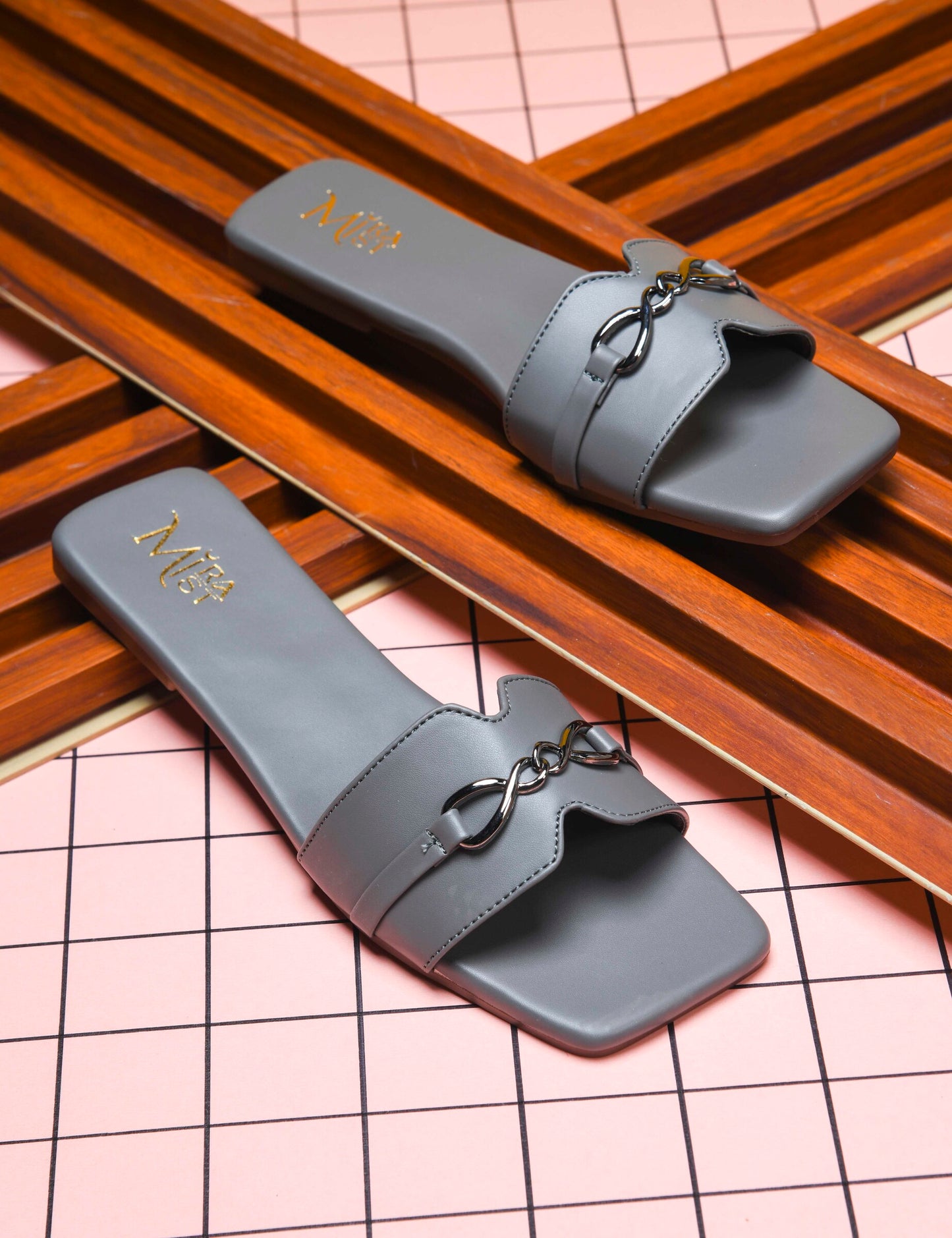 MiraMist Stylish Flat Slip-On Sandals for Women & Girls – Comfortable Daily Wear Slides for Office, Travel & Casual Outfits