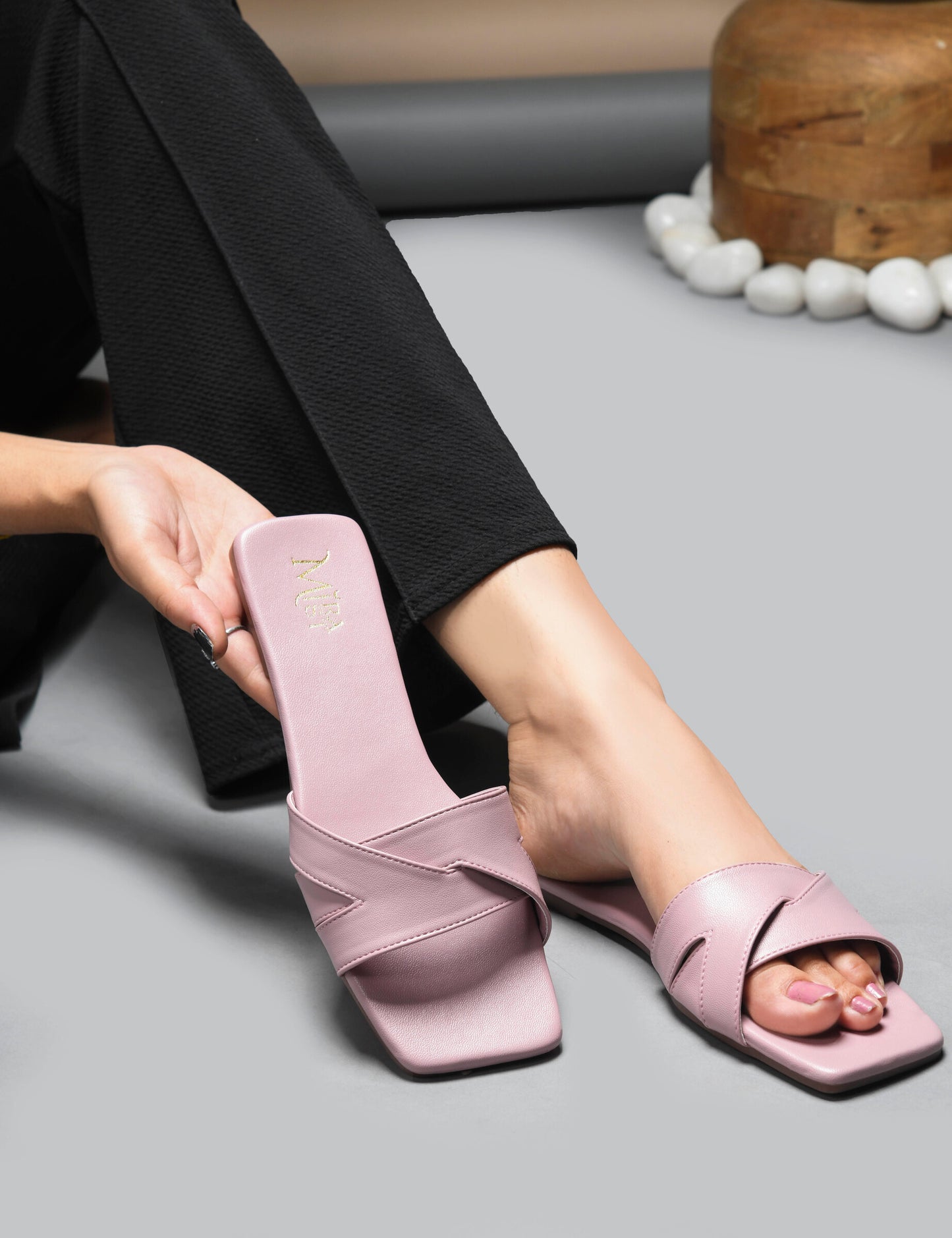 MiraMist Everyday Flat Sandals for Women & Girls – Comfortable Slip-On Slides for Everyday Fashion