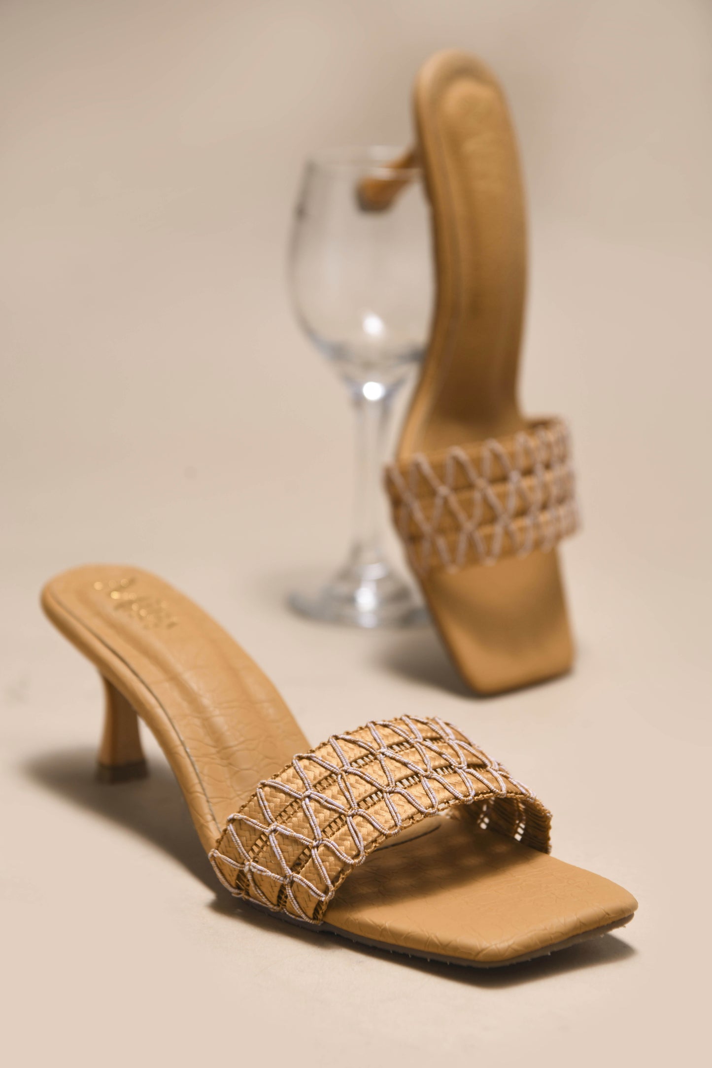 MiraMist Effortless Slip-On Kitten Heels